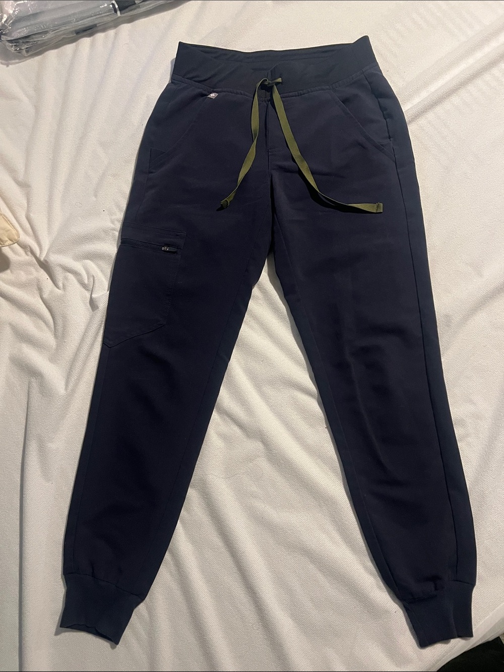 Figs Quiet Navy Zamora - Petite Jogger Scrub Pants - XXS - Petite / Quiet Navy